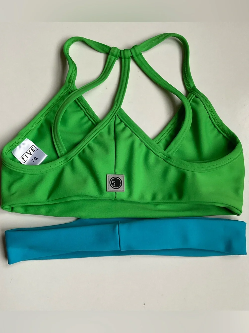 Five Dancewear Maverick Bra Simply Green